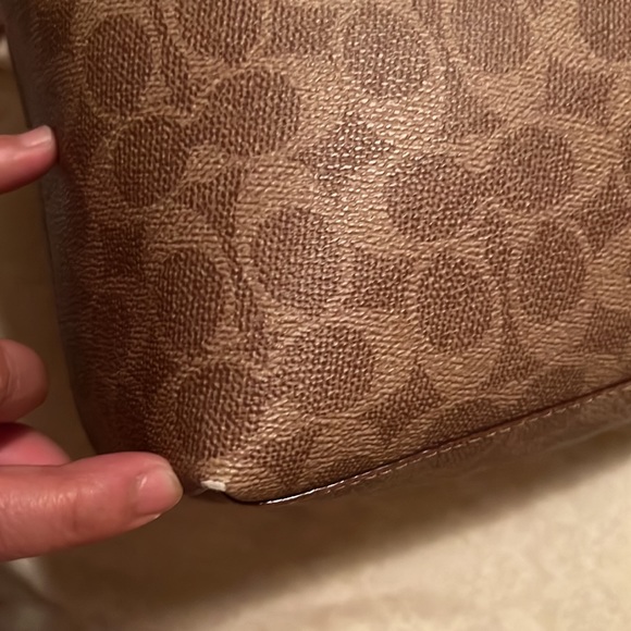 Coach Brown and Tan Tote Bag - Picture 12 of 12